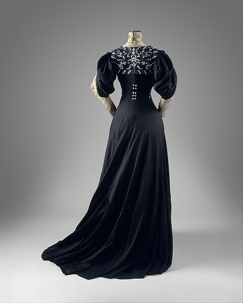 Dress, Jeanne Hallée (French, 1870–1924), silk, French 