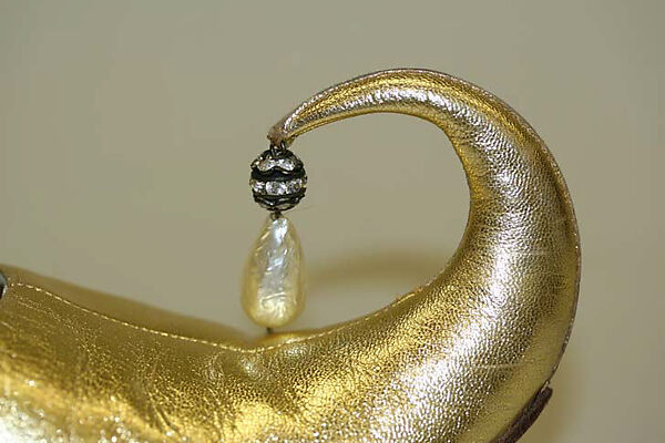 Slippers, Emilio Pucci (Italian, Florence 1914–1992), leather, Italian