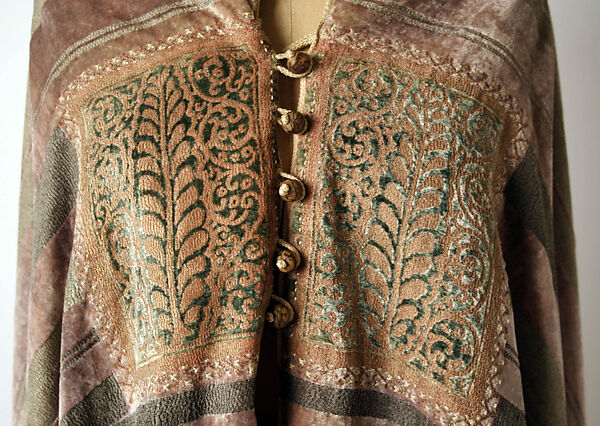 Evening cape, Fortuny (Italian, founded 1906), silk, Italian