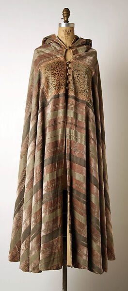 Evening cape, Fortuny (Italian, founded 1906), silk, Italian 