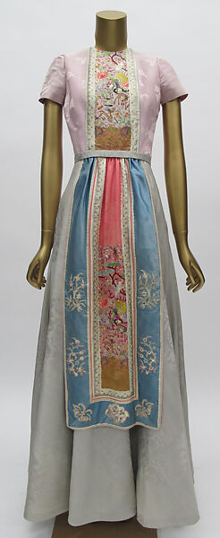 Dress, Mainbocher (French and American, founded 1930), silk, American 