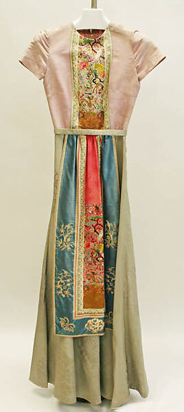 Dress, Mainbocher (French and American, founded 1930), silk, American