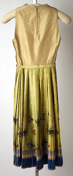 Evening dress, Mainbocher (French and American, founded 1930), silk, American