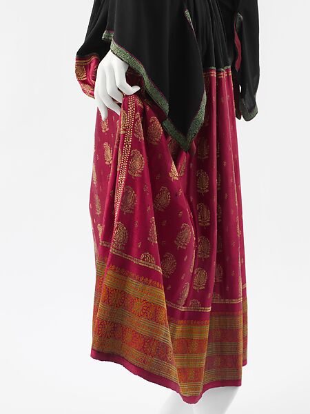Dress, Paul Poiret (French, Paris 1879–1944 Paris), silk, metallic thread, French