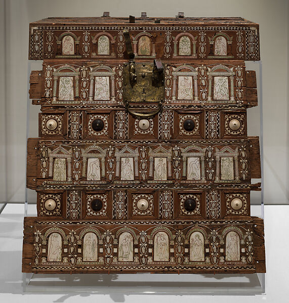 Bridal Chest, Wood, ivory, Nubian (Qustul, Egypt) 