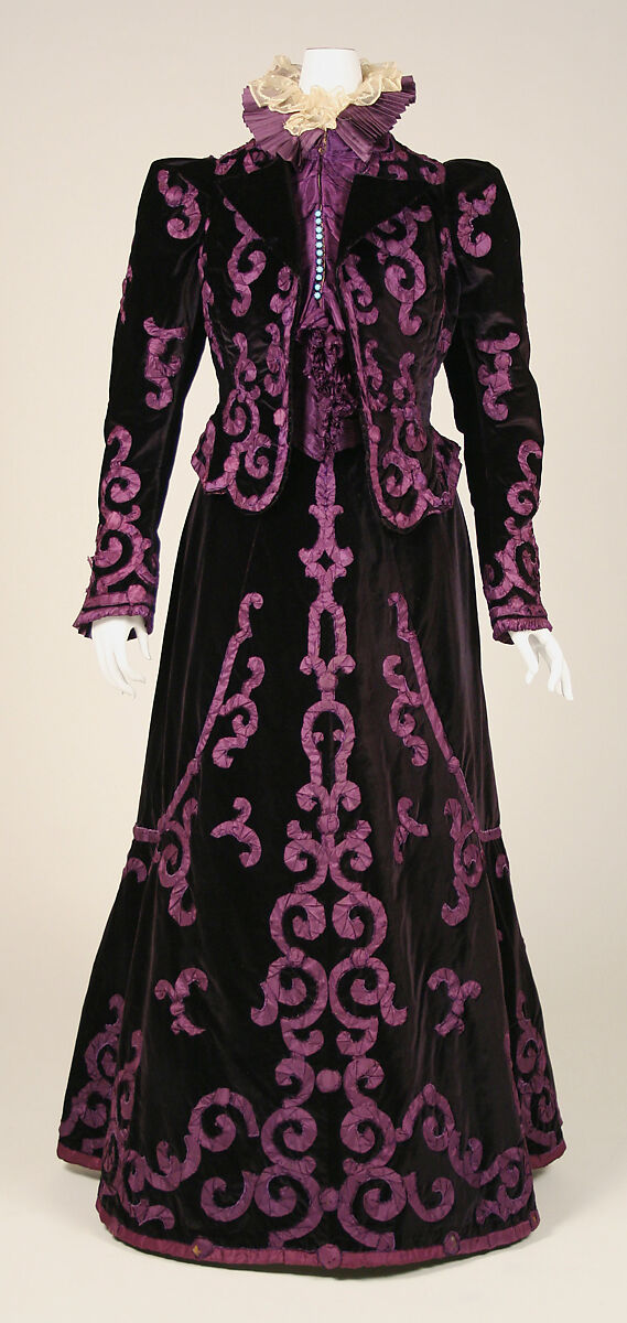 Evening suit, House of Paquin (French, 1891–1956), silk, French 