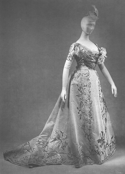 Ball gown, Jacques Doucet (French, Paris 1853–1929 Paris), silk, French