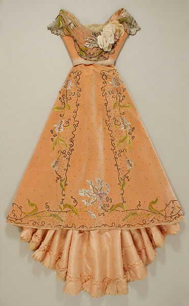 Ball gown, Jacques Doucet (French, Paris 1853–1929 Paris), silk, French 