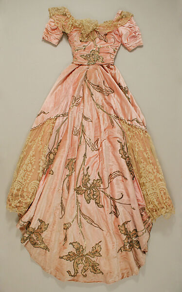 Ball gown, Jacques Doucet (French, Paris 1853–1929 Paris), silk, French