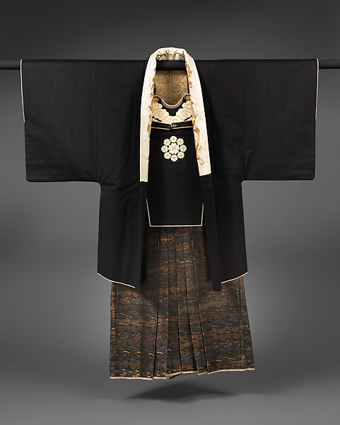 Daimyo Firefighter’s Ensemble (Kaji shōzoku), Wool (rasha), Japan