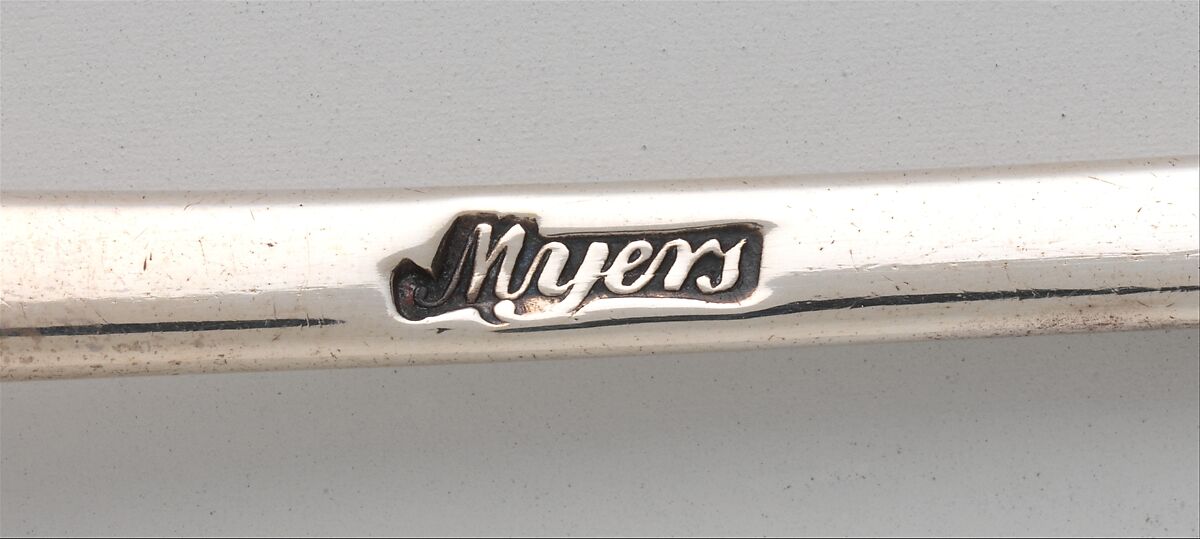 Tea Spoon, Myer Myers (1723–1795), Silver, American