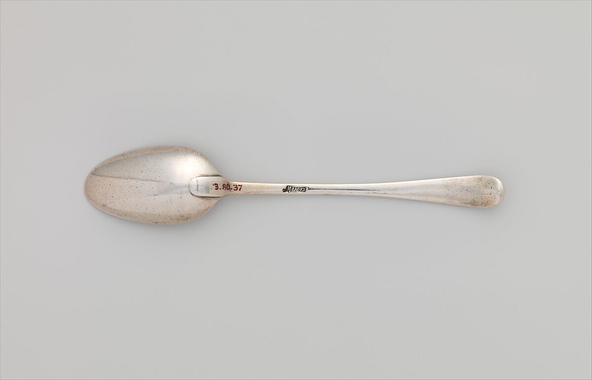 Tea Spoon, Myer Myers (1723–1795), Silver, American