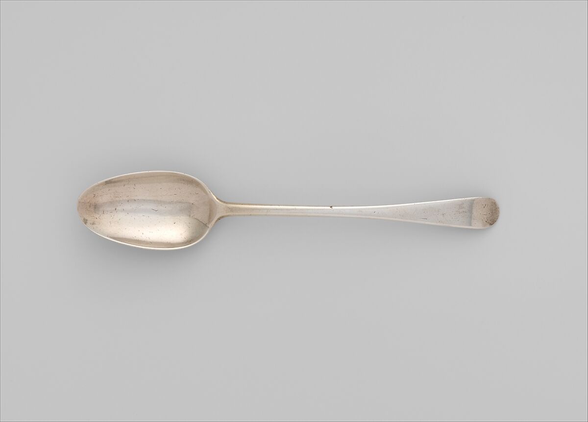 Tea Spoon, Myer Myers (1723–1795), Silver, American 