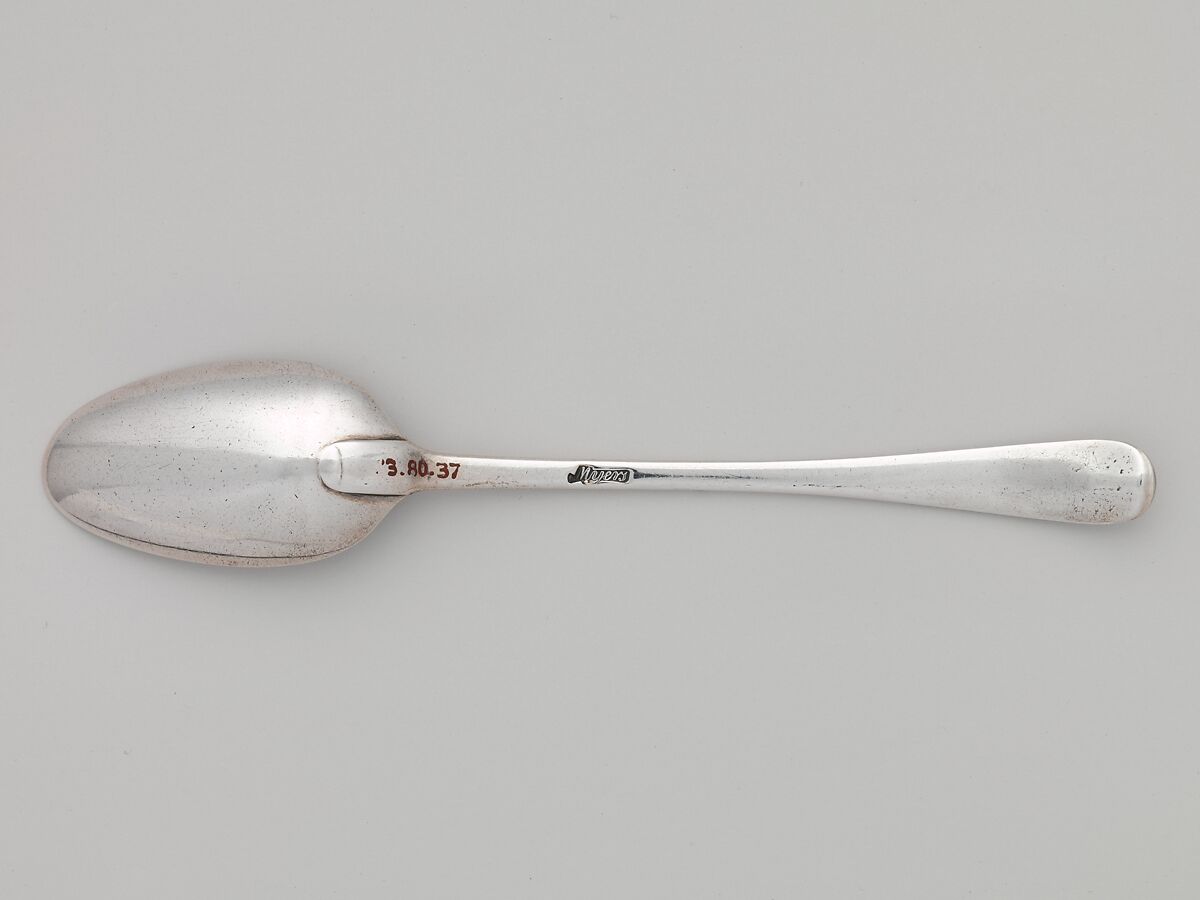 Tea Spoon, Myer Myers (1723–1795), Silver, American