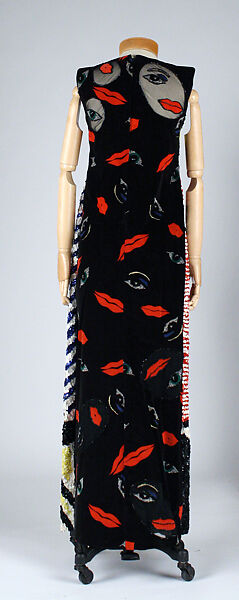 Evening ensemble, Sheila Natasha Simrod Friedman (1943–1993), silk, wool, American