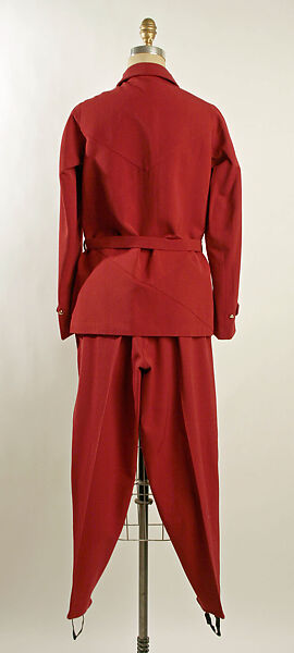 Ski suit, Molstad &amp; Co. (Norwegian), wool, Norwegian