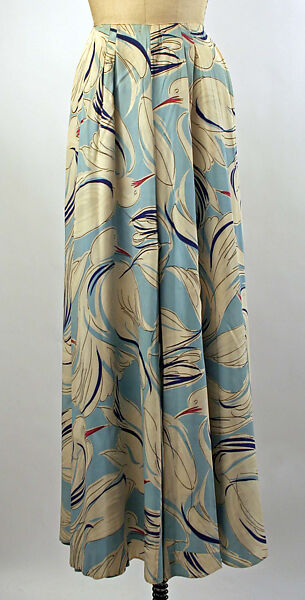 Pajamas, silk, American