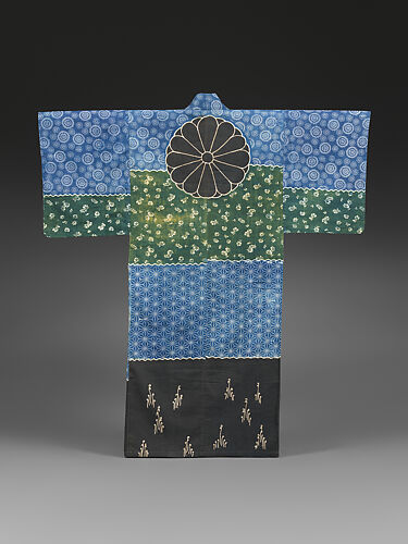 Outer Robe (Katsugi) with Chrysanthemum Crest