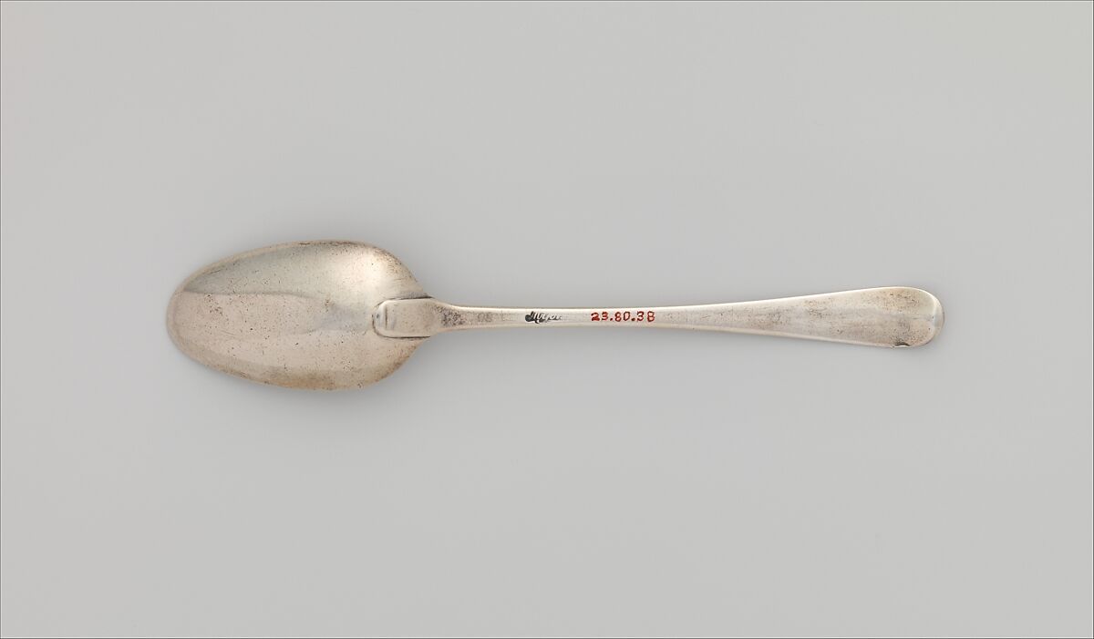 Tea Spoon, Myer Myers (1723–1795), Silver, American