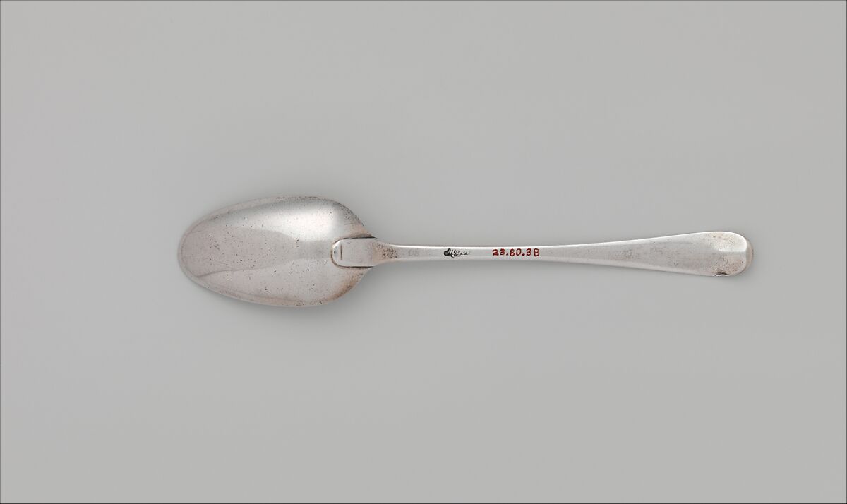 Tea Spoon, Myer Myers (1723–1795), Silver, American