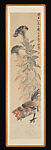 Birds and Flowers of the Four Seasons, Qi Baishi (Chinese, 1864–1957), Four framed hanging scrolls; ink and color on paper, China