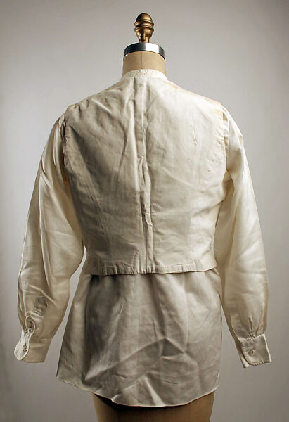 Riding ensemble, (d) Hat by James Lock &amp; Co. Ltd (British, founded 1676), a) cottonb) silkc) Linend) silke–h) leatheri) silkj) leather, British