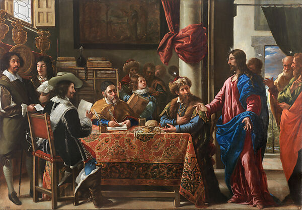 The Calling of Saint Matthew, Juan de Pareja  Spanish, Oil on canvas