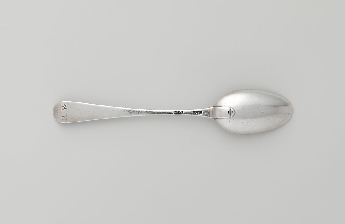 Tea Spoon, Myer Myers (1723–1795), Silver, American