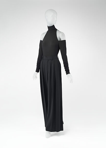 Bodysuit, Donna Karan New York (American, founded 1985), cotton, spandex, American 