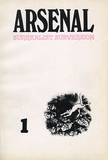 Arsenal: Surrealist Subversion, no. 1, Franklin Rosemont  American, Journal