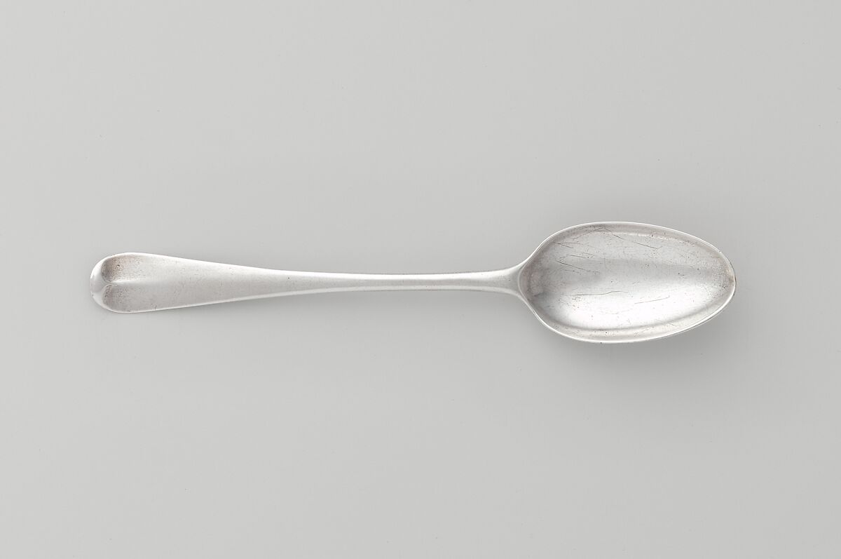 Tea Spoon, Myer Myers (1723–1795), Silver, American