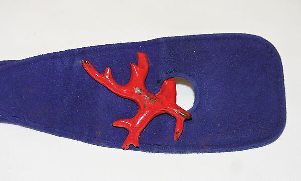 Belt, Elsa Schiaparelli (Italian, 1890–1973), leather, plastic, French
