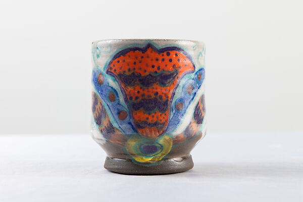 Portrait Cup: Zora Neale Hurston, Roberto Lugo (American, born Philadelphia 1981), Glazed ceramics