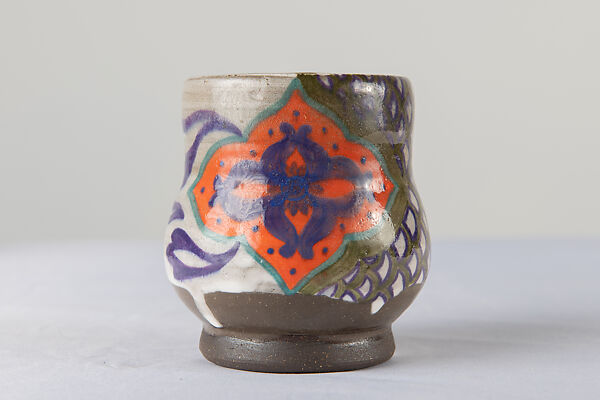 Portrait Cup: Jean-Michel Basquiat, Roberto Lugo (American, born Philadelphia 1981), Glazed ceramics