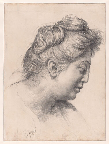 Portrait of the artist's daughter, Giuseppina