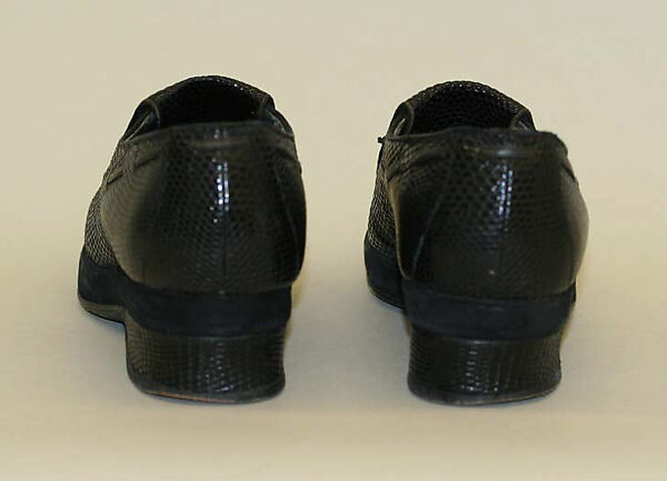 Moccasins, Seymour Troy Originals (American), leather, lizard, American