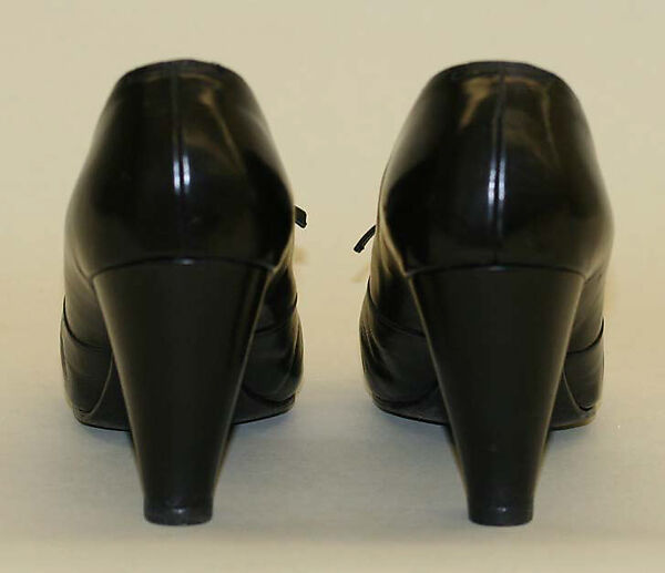 Pumps, Mazane (American), leather, American