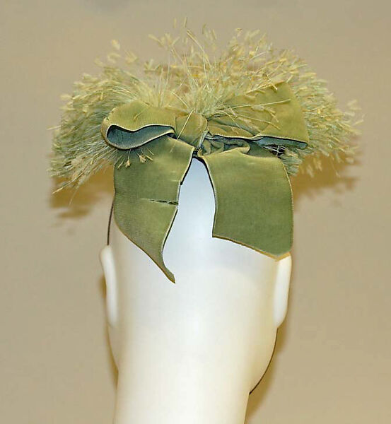 Hat, Madame Suzy (French), feathers, French