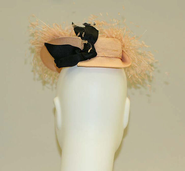 Hat, Henri Bendel (American, founded 1895), silk, American