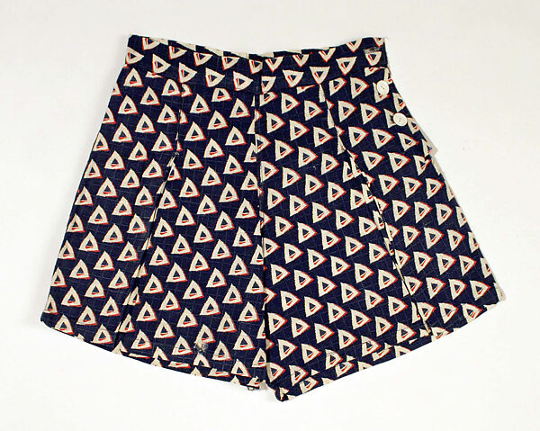 Playsuit, cotton, American