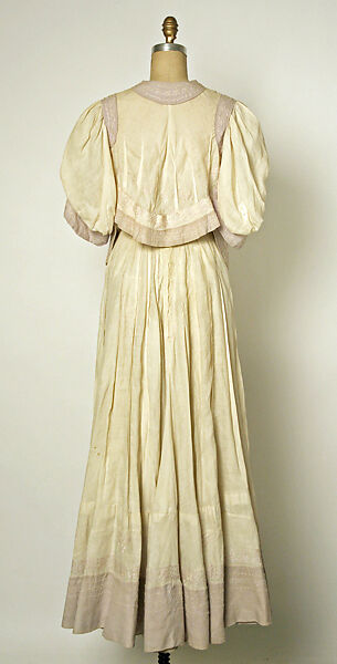 Afternoon suit, House of Drecoll (French, 1902–1931), flax, silk, cotton, French