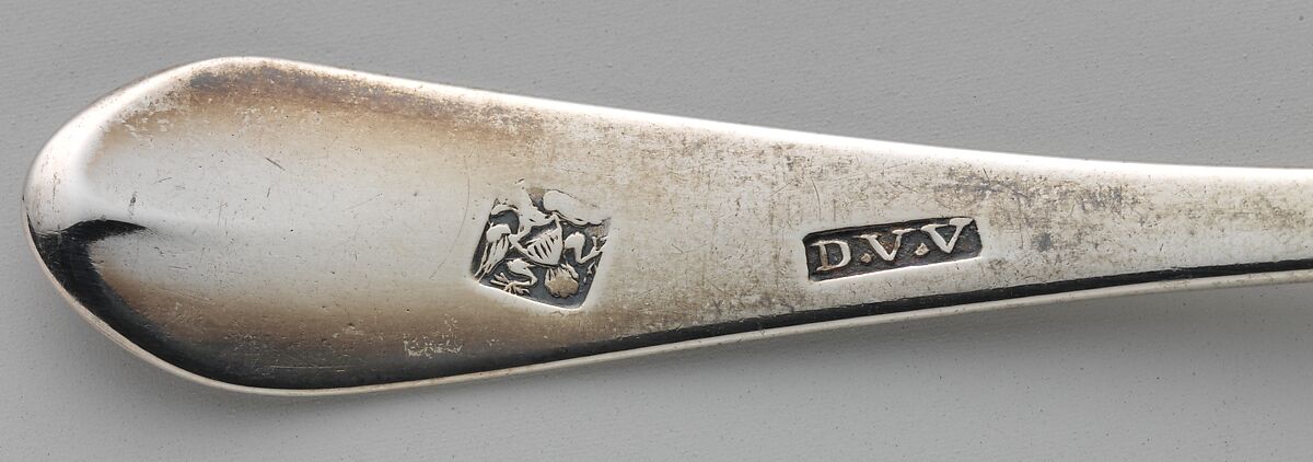 Tea Spoon, Daniel Van Voorhis (1751–1824), Silver, American