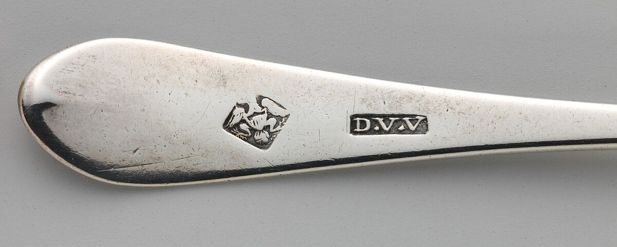 Tea Spoon, Daniel Van Voorhis (1751–1824), Silver, American