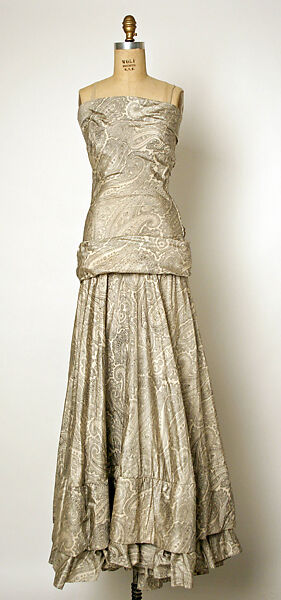 House of Balenciaga, Evening dress, French