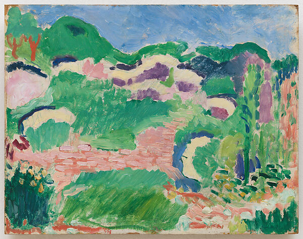 Landscape: Broom (Paysage: Les genêts), Henri Matisse (French, Le Cateau-Cambrésis 1869–1954 Nice), Oil on panel 