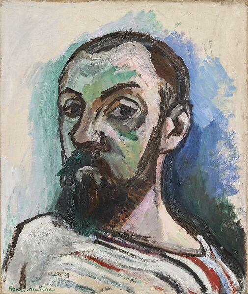 Self-portrait (Autoportrait), Henri Matisse  French, Oil on canvas