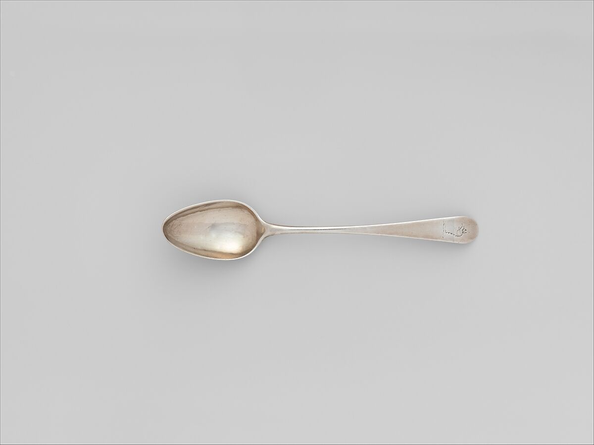 Tea Spoon, Daniel Van Voorhis (1751–1824), Silver, American