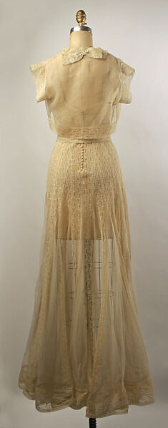 Evening ensemble, Bergdorf Goodman (American, founded 1899), silk, cotton, American