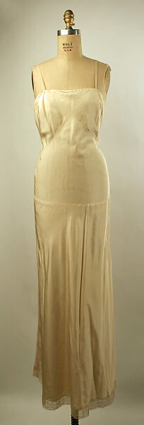 Evening ensemble, Bergdorf Goodman (American, founded 1899), silk, cotton, American