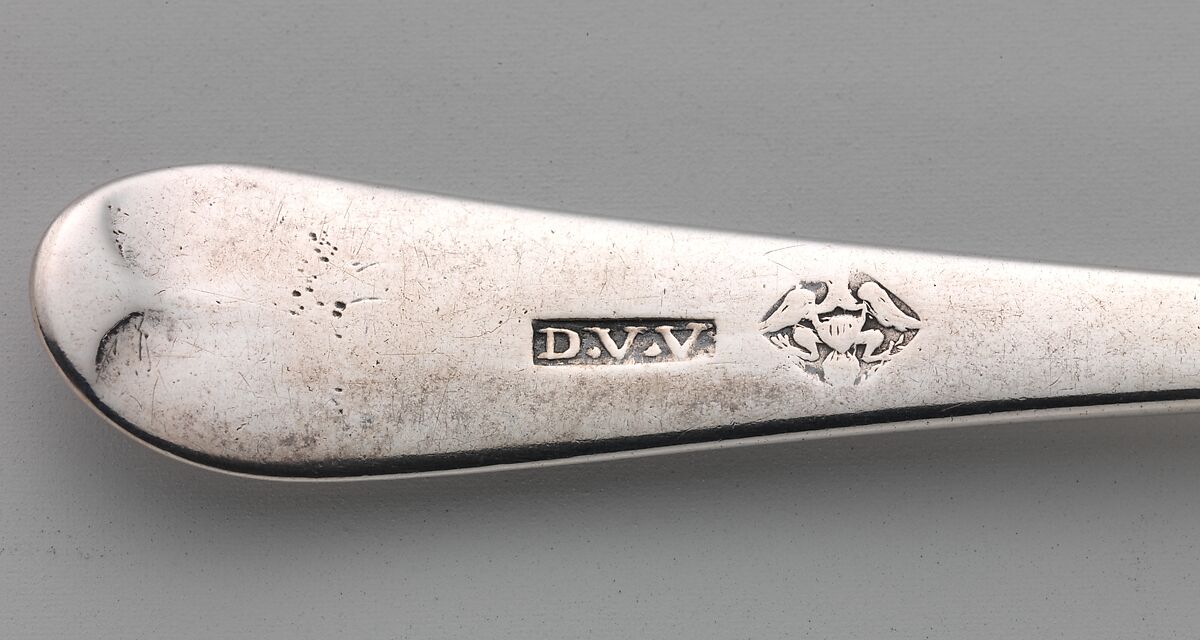 Tea Spoon, Daniel Van Voorhis (1751–1824), Silver, American